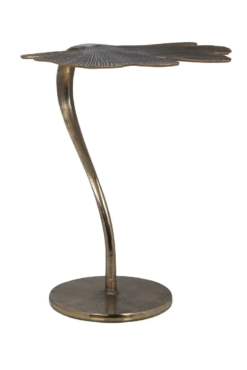 Art Deco Aluminum End Table | Oroa.com