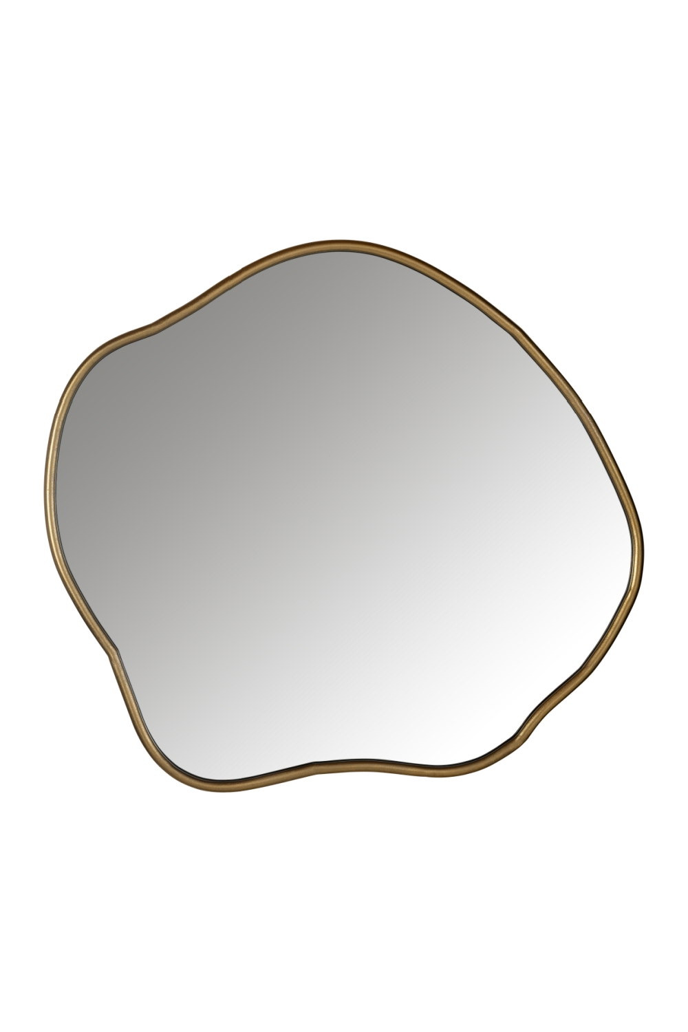 Organic-Shaped Gold Mirror | Oroa.com