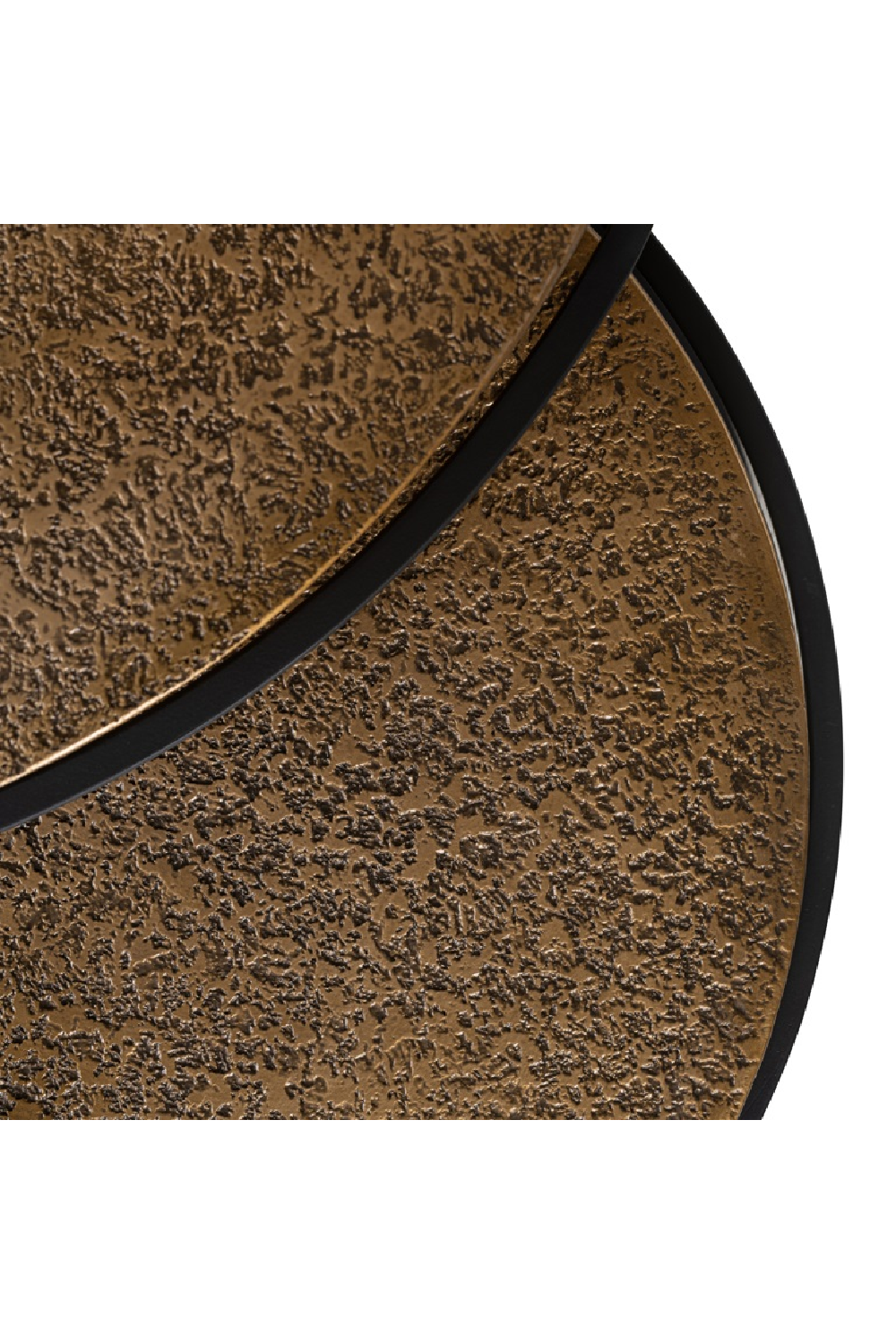 Round Metal Nesting Coffee Tables (2) | Richmond Interiors Derby | Oroa.com