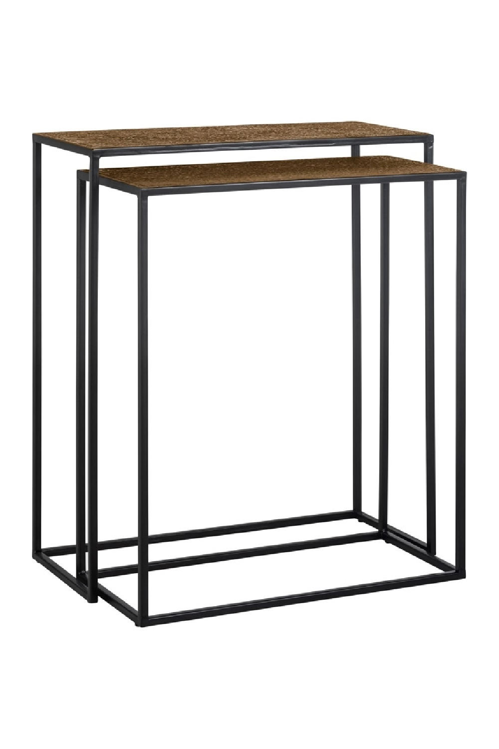 Metal Nesting Console Tables (2) | Richmond Interiors Bristol | Oroa.com