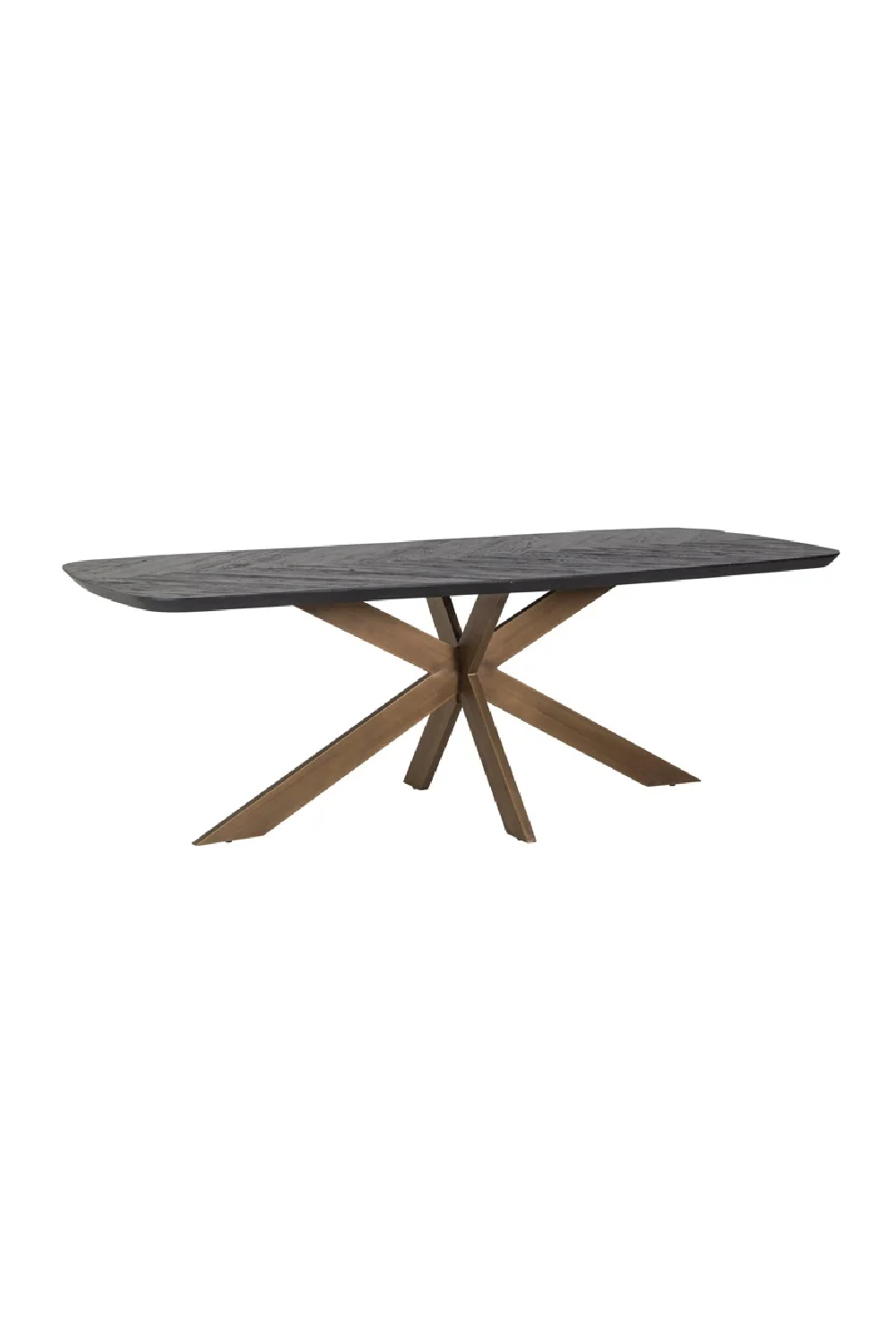 Black Oak Dining Table | Richmond Interiors Hayley | Oroa.com