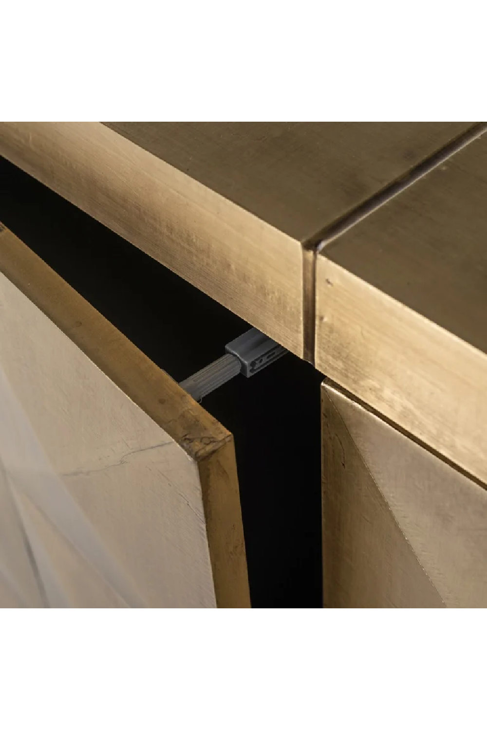Gold Geometrical Patterned Sideboard | OROA Collada | Oroa.com