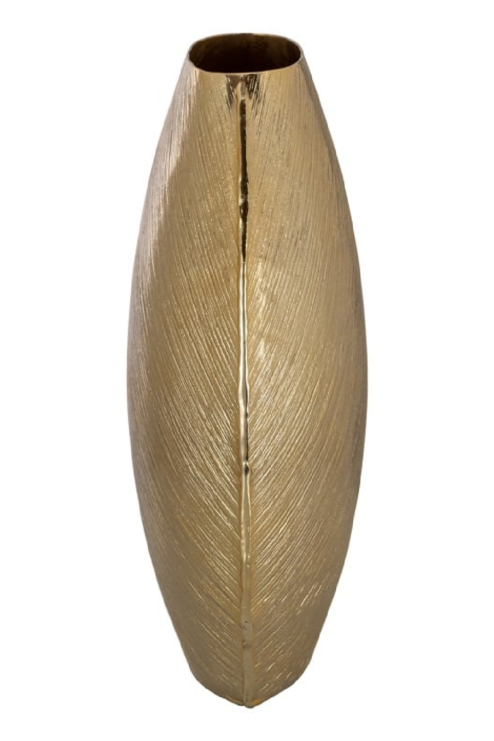 Gold Aluminium Vase L | Richmond Interiors Evey | Oroa.com