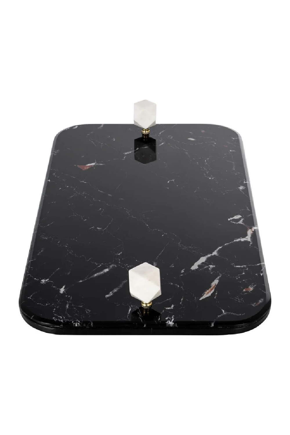 Black Glass Tray | Richmond Interiors Yaya | Oroa.com