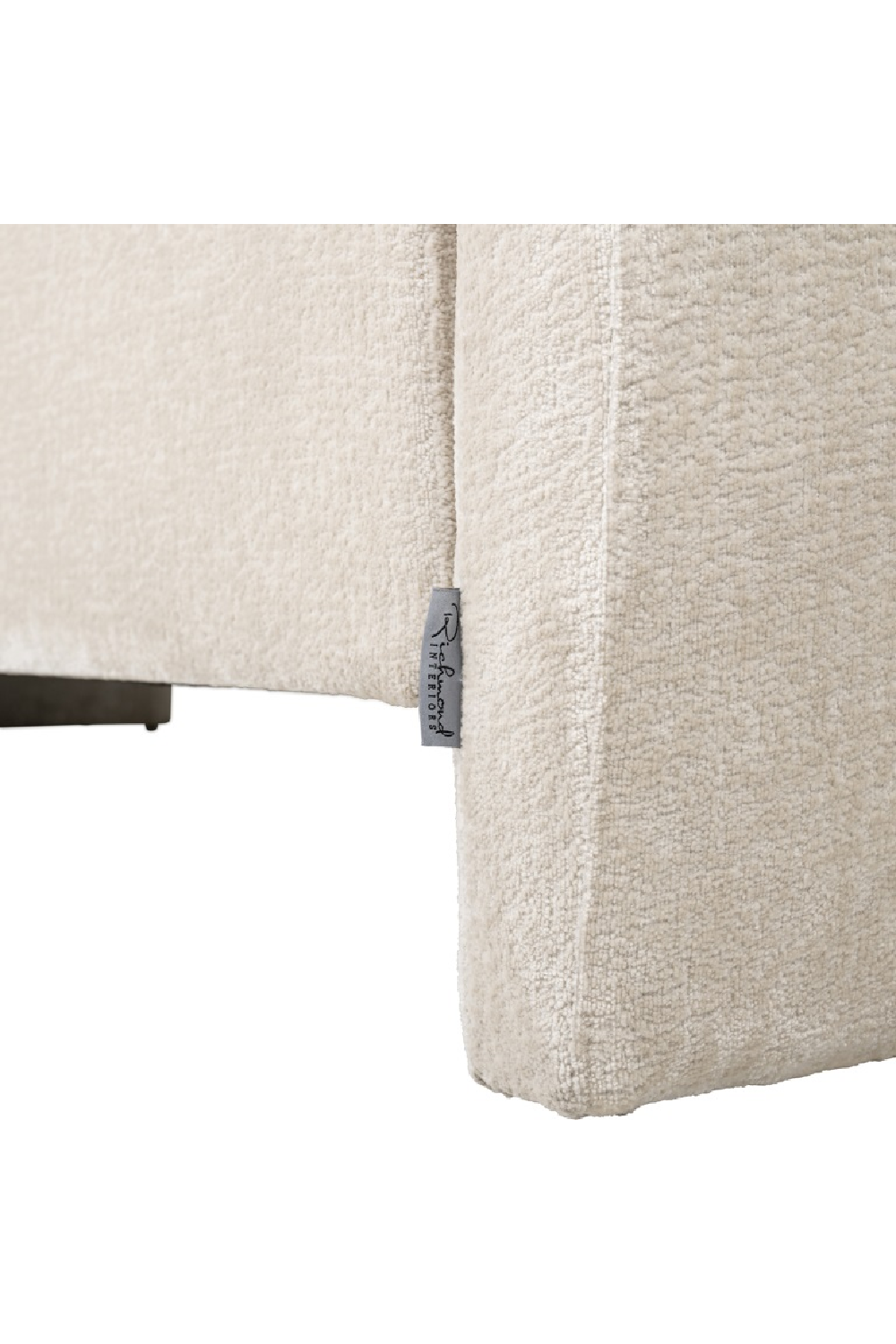 White Chenille Modern Sofa | Richmond Interiors Sandro | Oroa.com