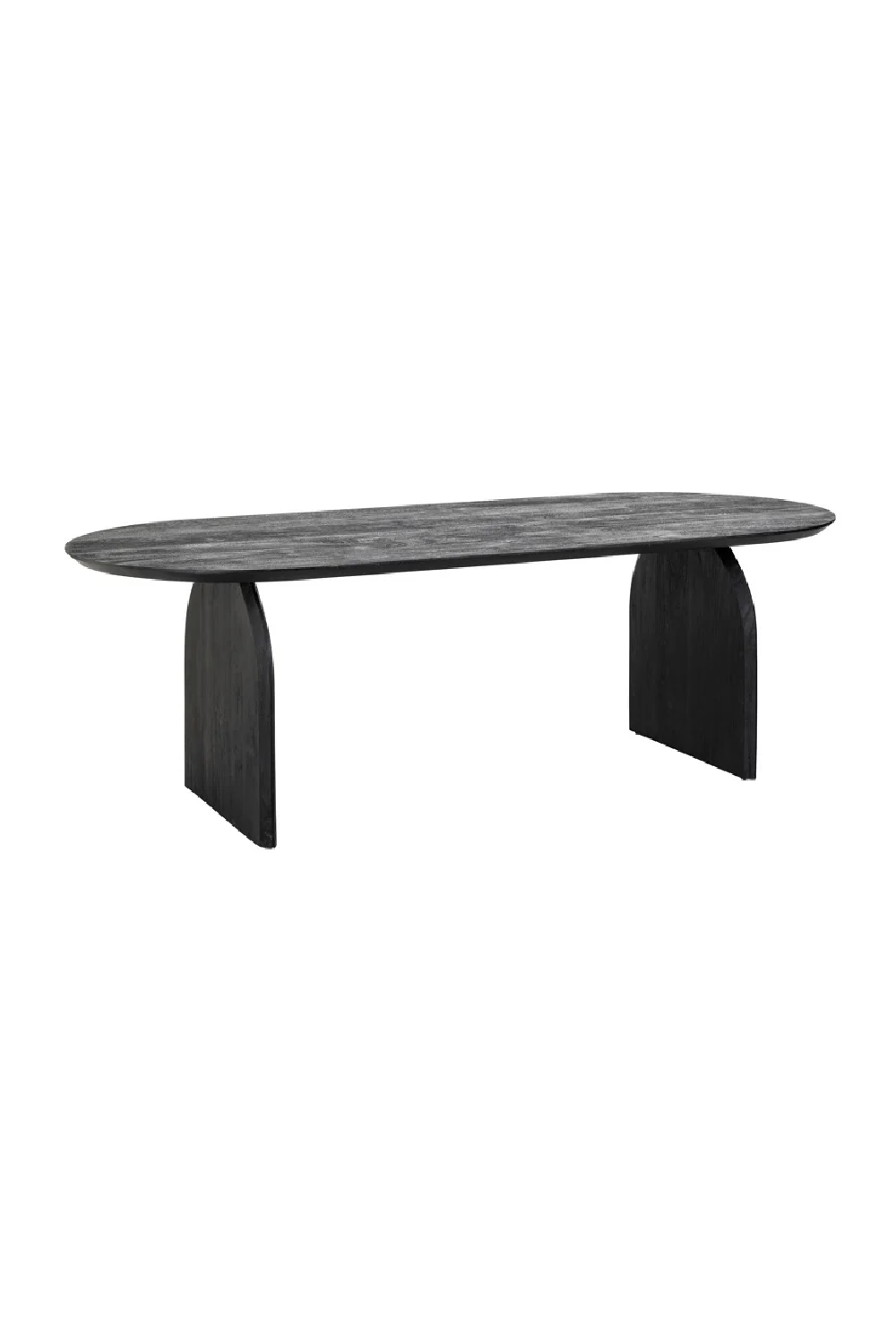 Black Mango Wood Dining Table | Richmond Interiors Hudson | Oroa.com
