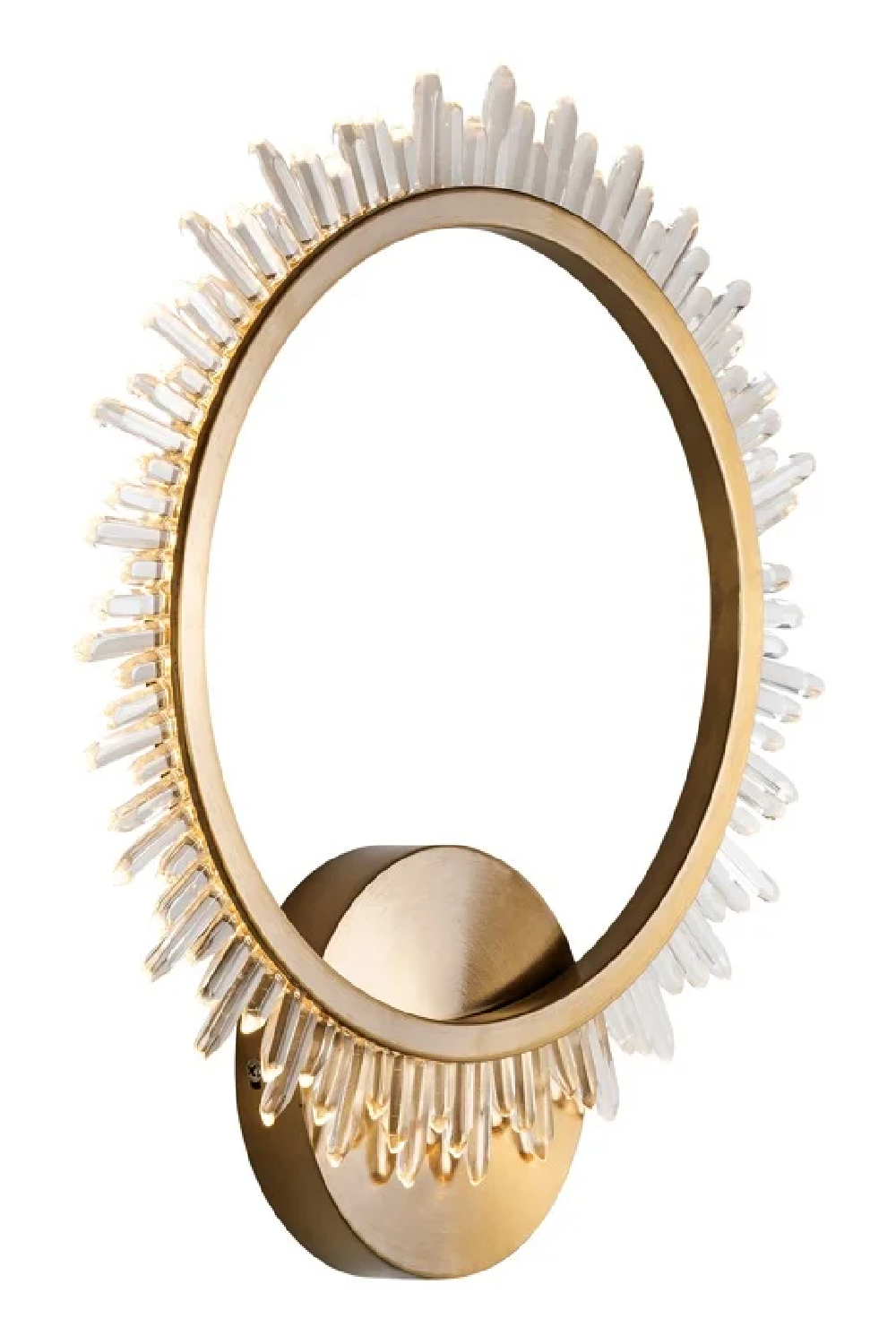 Crystal Circular Wall lamp | Richmond Interiors Beau | Oroa.com