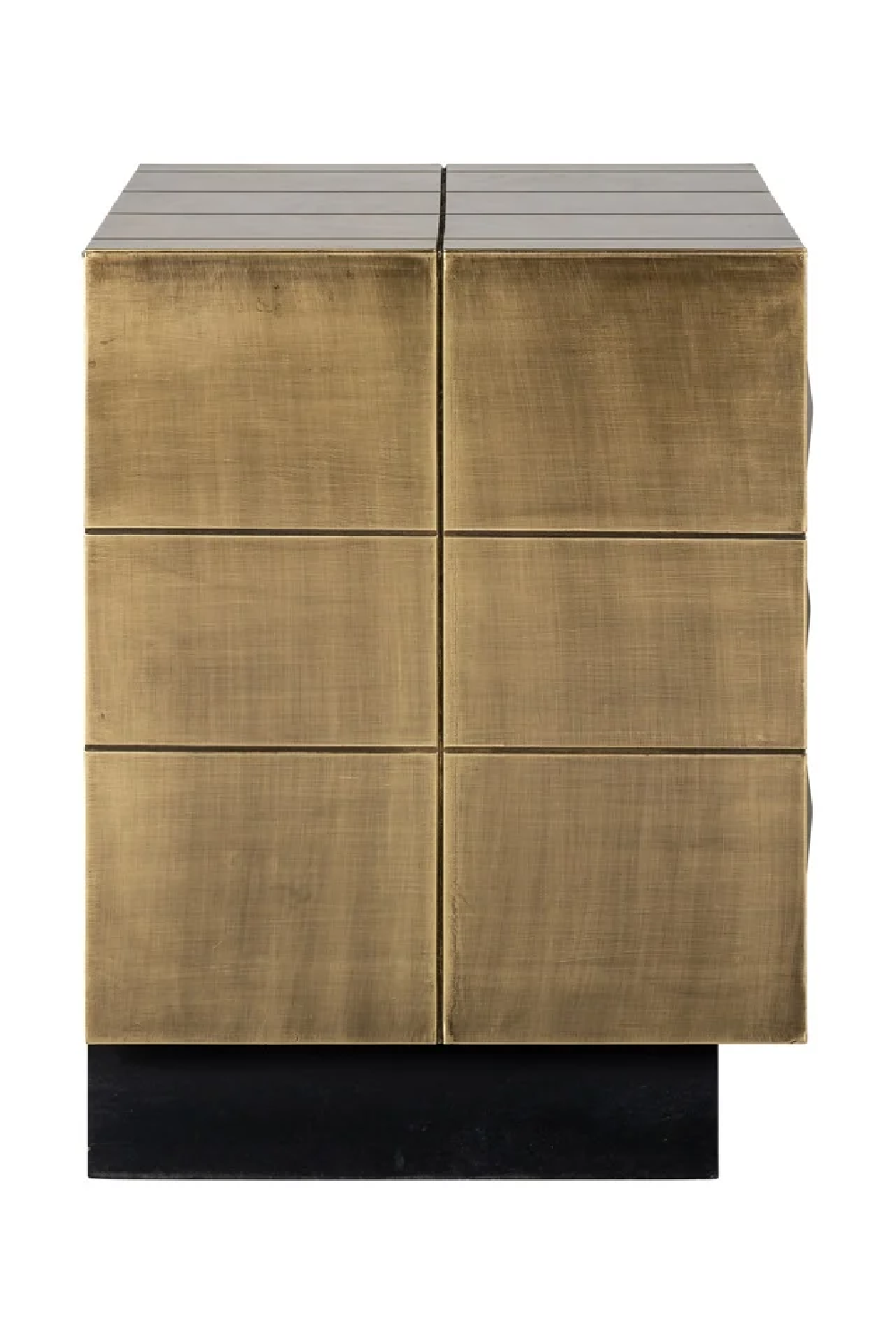 Gold Faceted Cabinet | Richmond Interiors Collada | Oroa.com