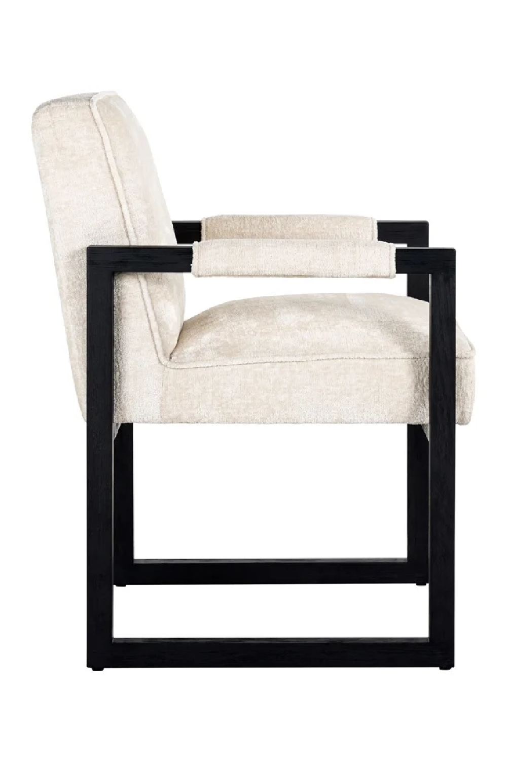 White Chenille Dining Chair | Richmond Interiors Beck | Oroa.com