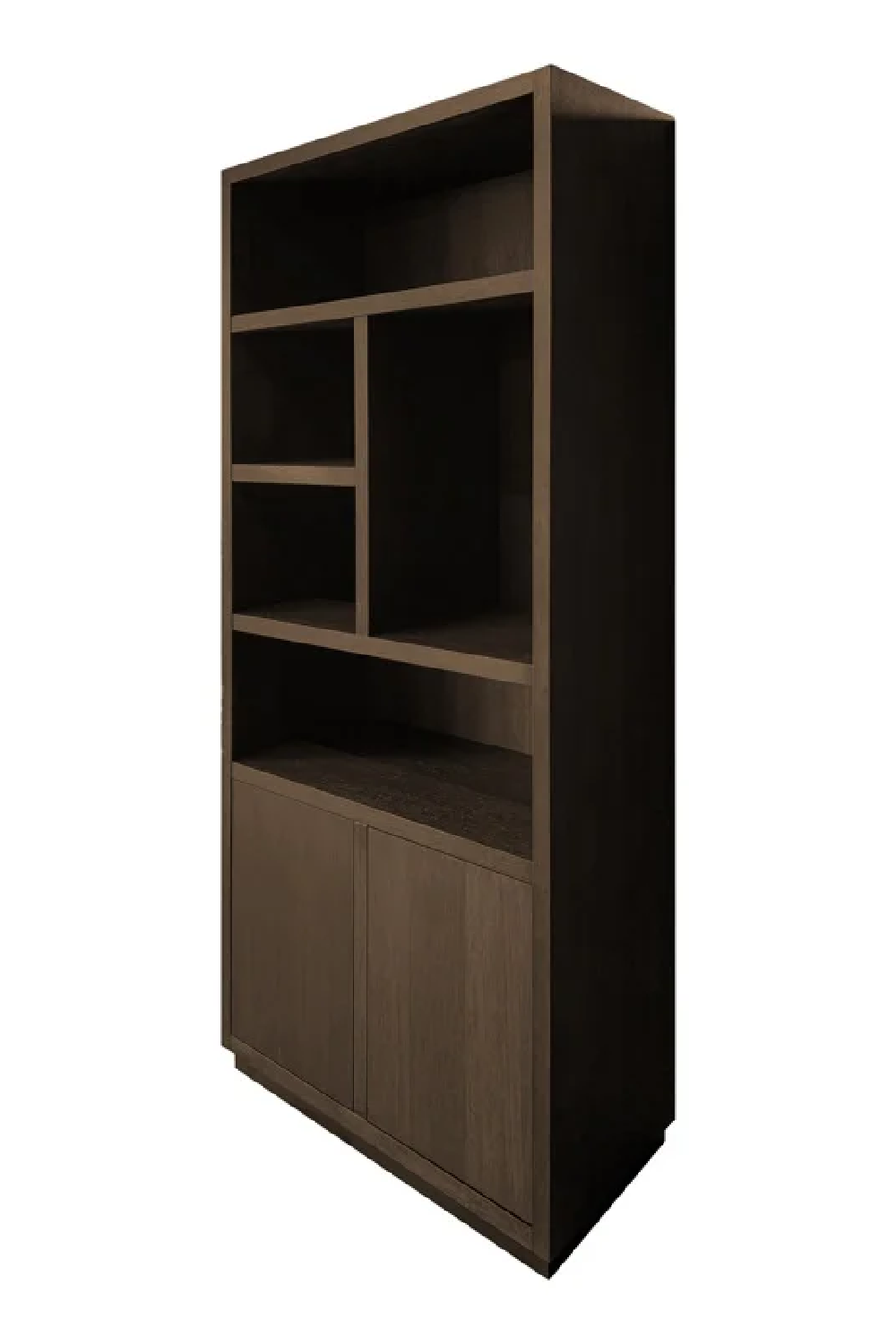 Brown Oak Bookcase | Oroa.com
