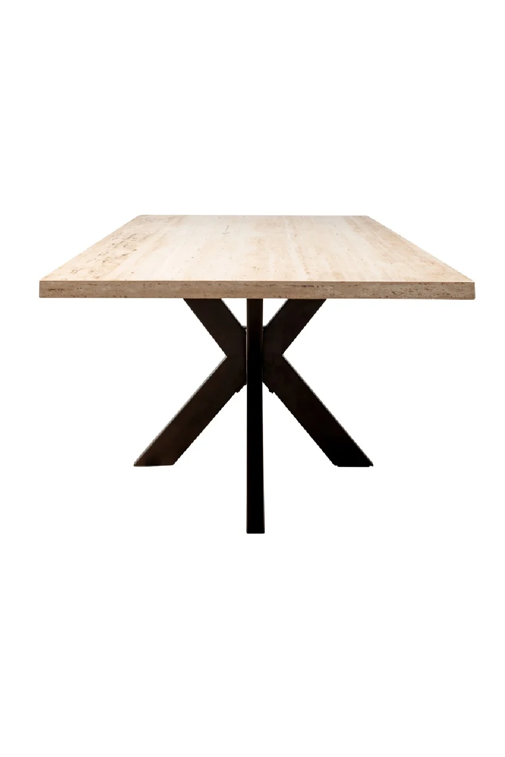 Rectangular Travertine Dining Table | Richmond Interiors Avalon | Oroa.com