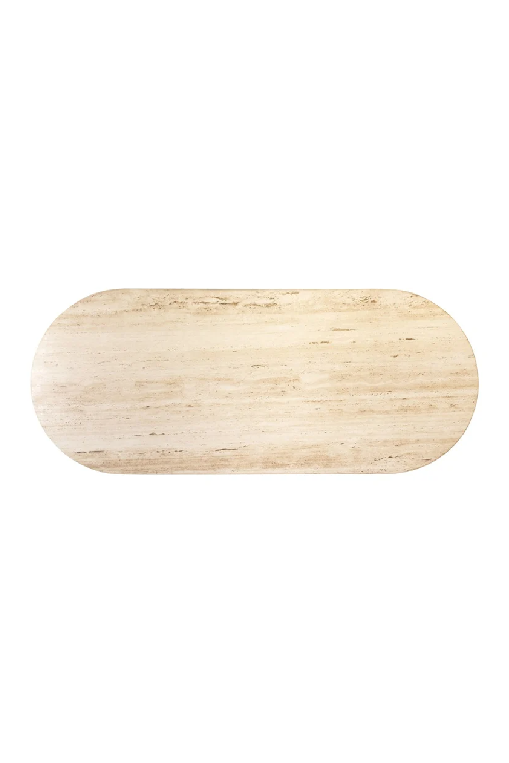 Oval Travertine Modern Dining Table | Richmond Interiors La Cantera | Oroa.com