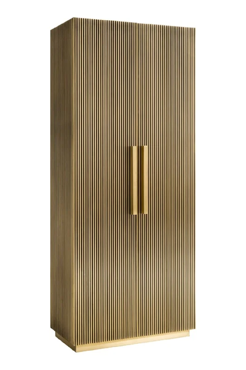 Gold 2-Door Cabinet | Richmond Interiors Ironville | Oroa.com