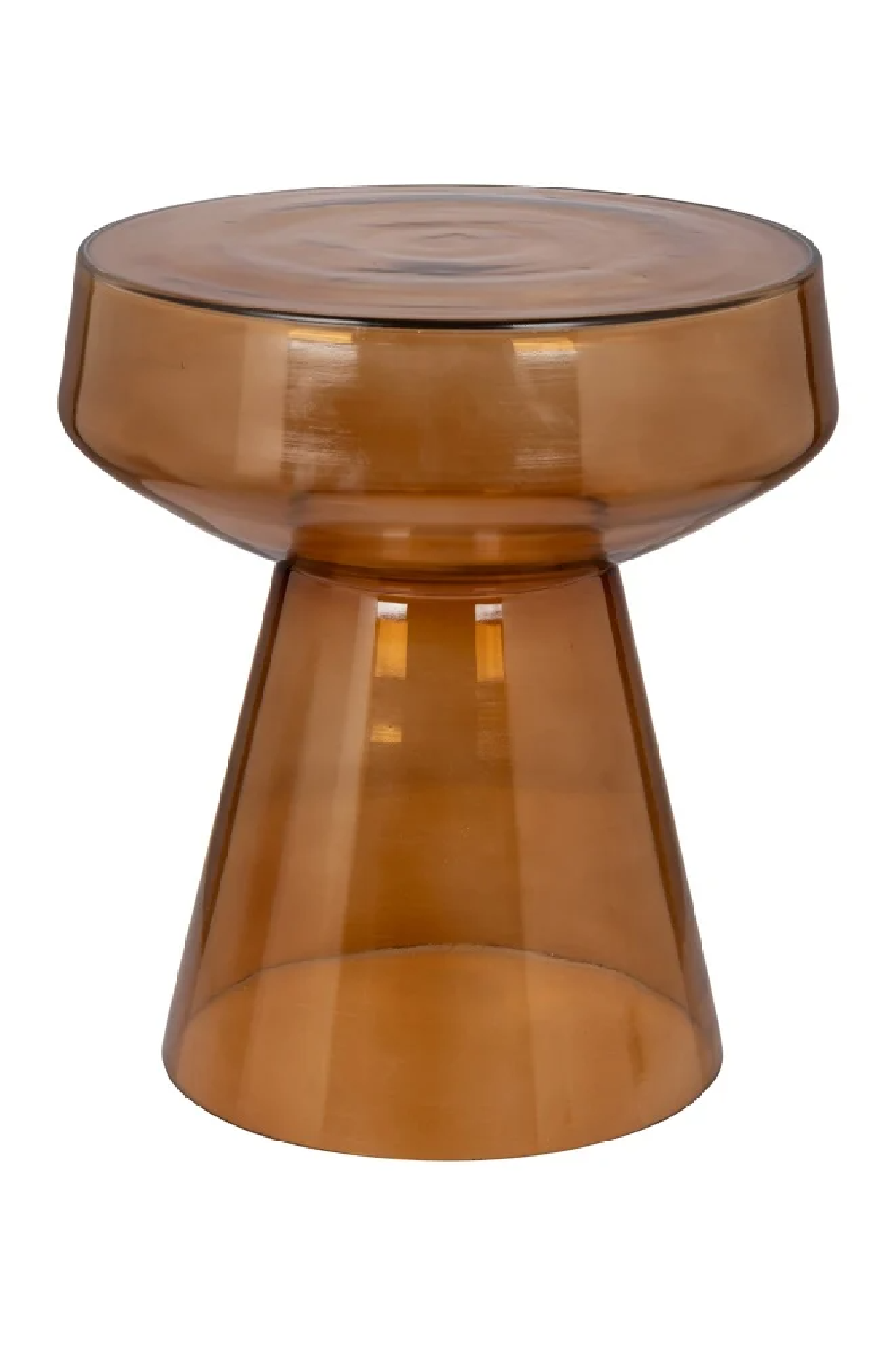 Brown Glass Side Table | Richmond Interiors Bowen | Oroa.com