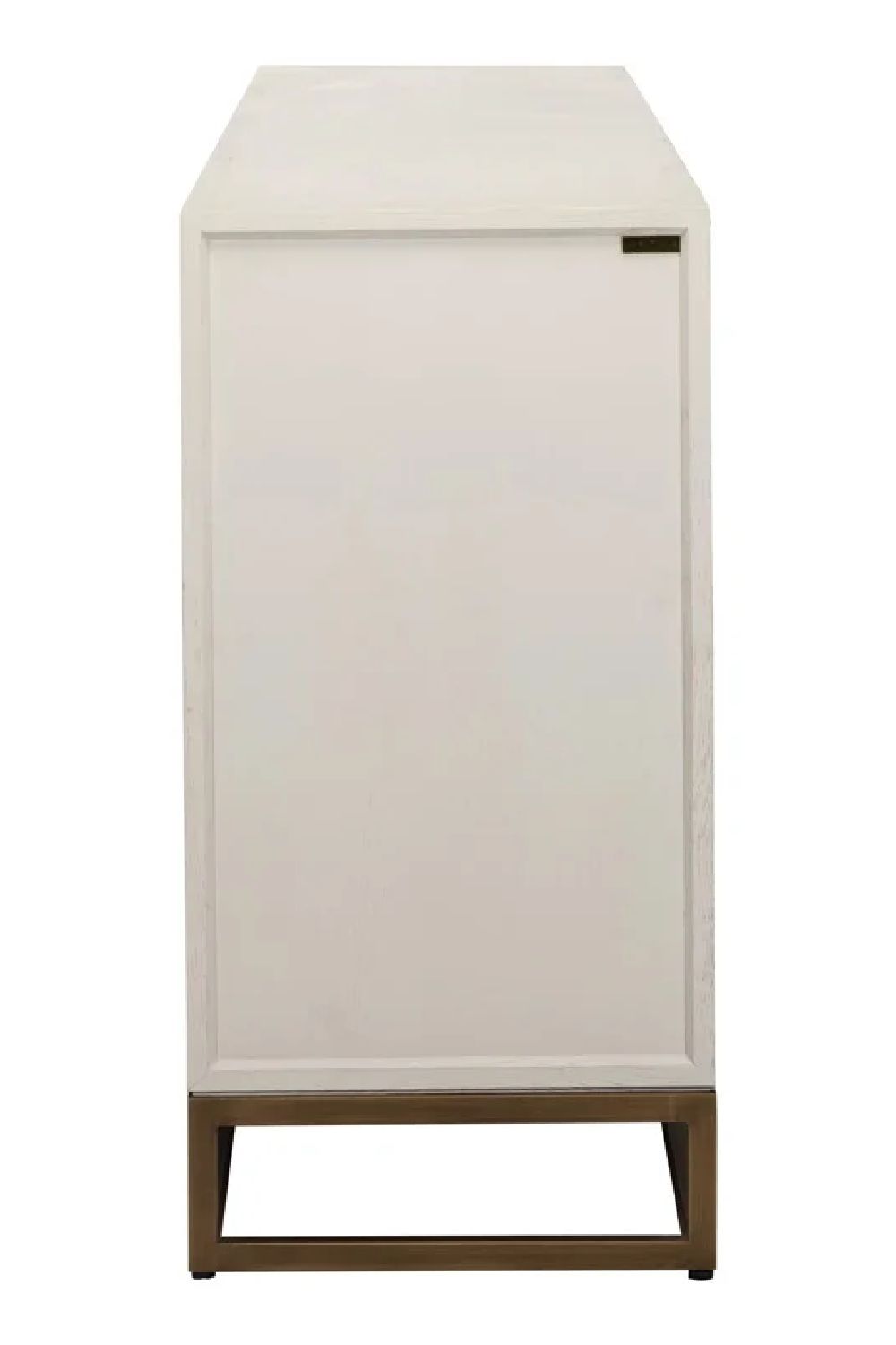 Oak 4-Door Sideboard | Richmond Interiors Whitebone | Oroa.com