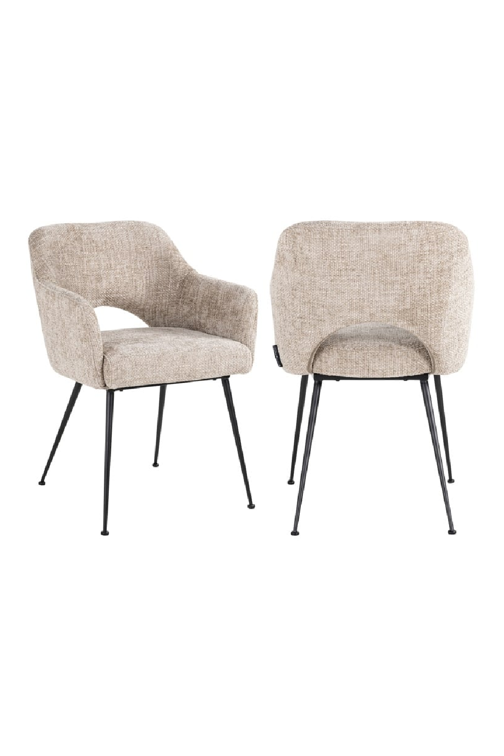 Cut-Out Dining Armchair | Richmond Interiors Jenthe | Oroa.com