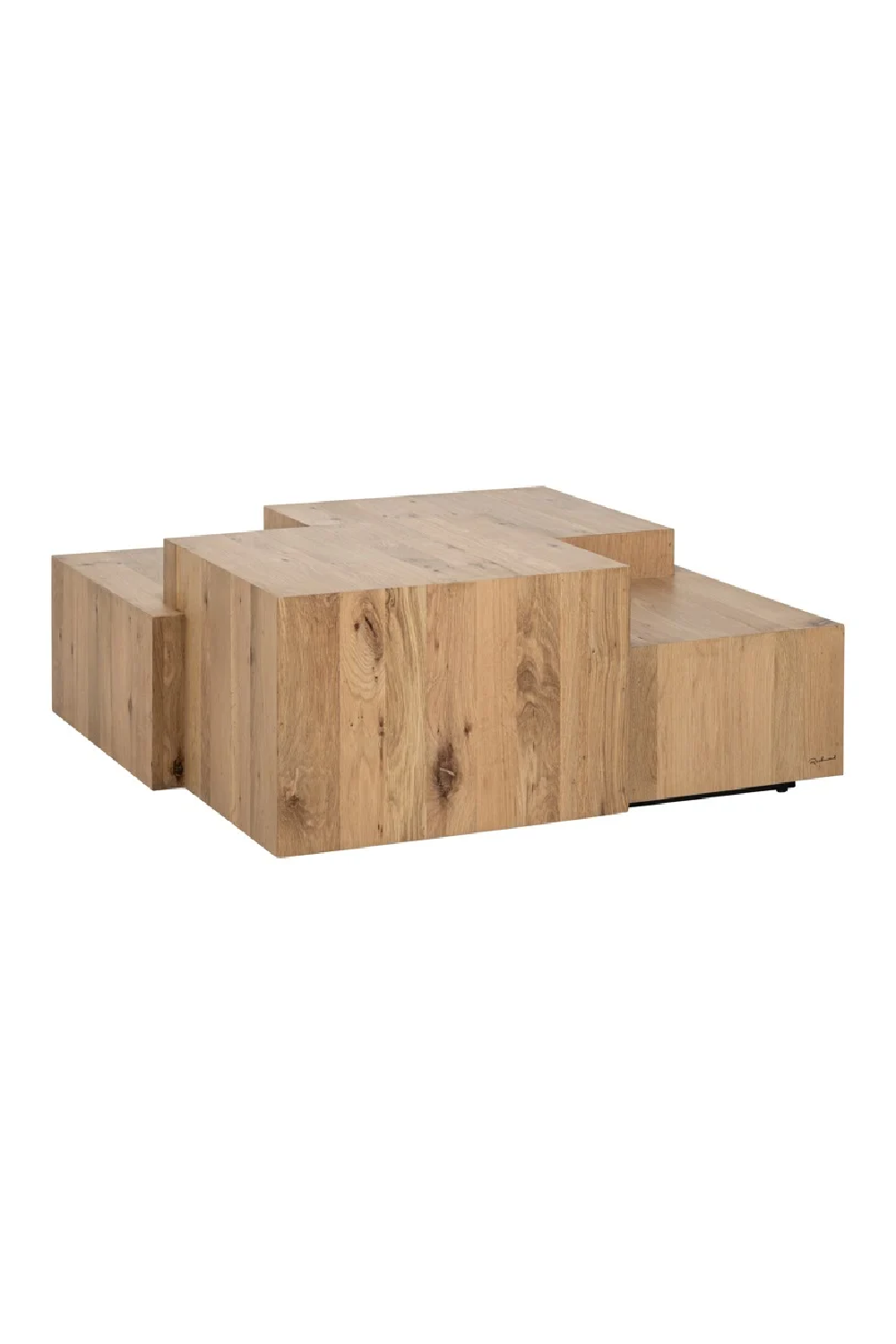 Oak Geometrical Coffee Table | Oroa.com