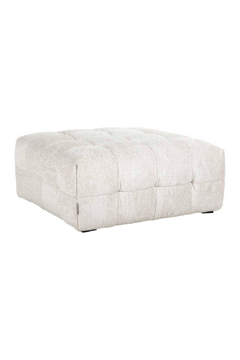 Cream Tufted Pouf | Richmond Interiors Merrol | Oroa.com