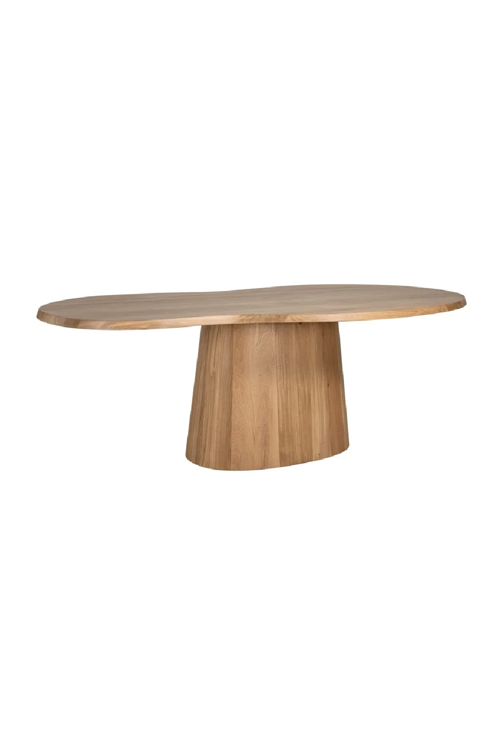 Oak Organic-Shaped Dining Table | Richmond Interiors Riva | Oroa.com