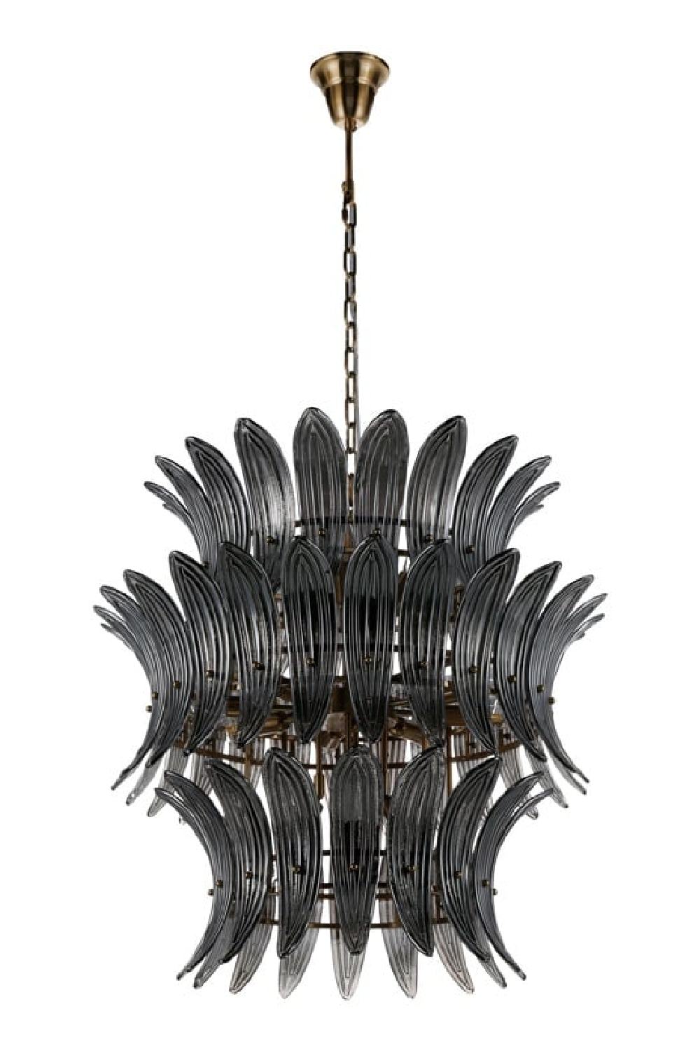 Glass Contemporary Hanging Lamp | Richmond Interiors Salina | Oroa.com