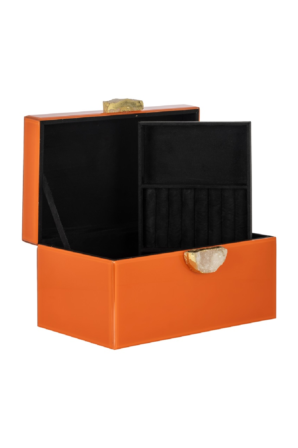 Orange Modern Jewelry Box | Richmond Interiors Lia | Oroa.com