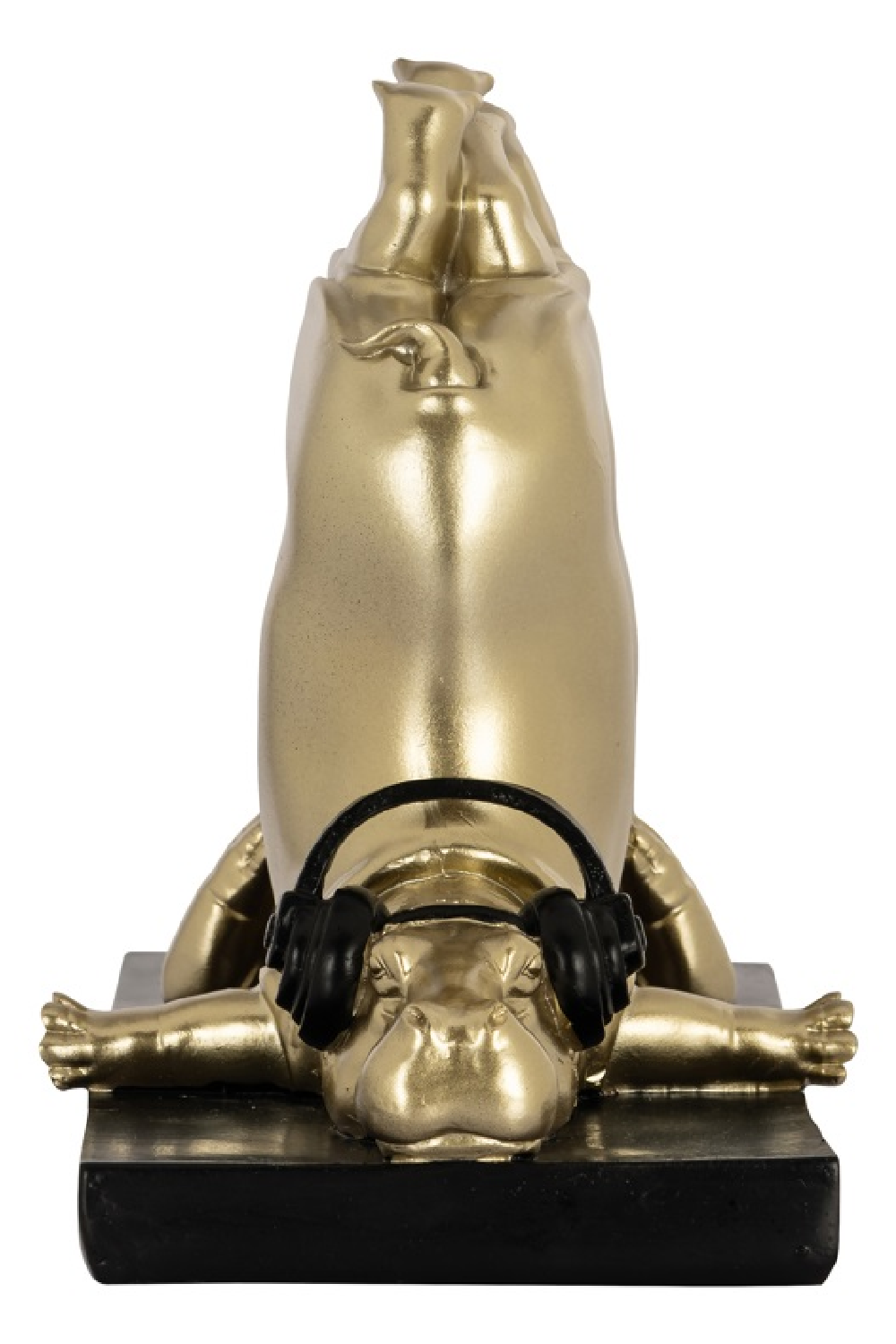 Gold Sculptural Books Standard | Richmond Interiors Hippo | Oroa.com