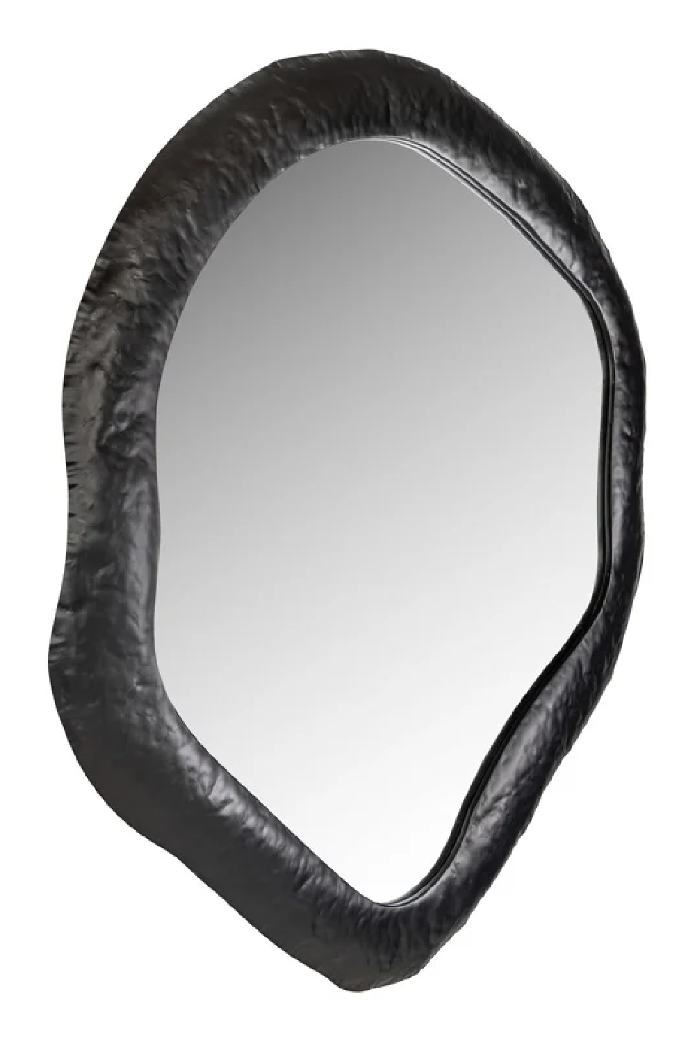 Black Organic-Shaped Mirror | Richmond Interiors Babet | Oroa.com