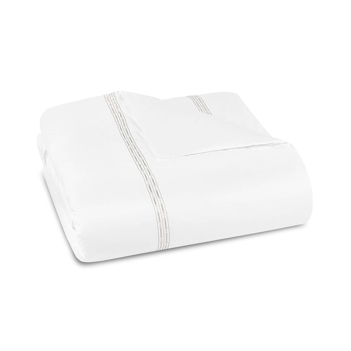 400TC Percale Embroidered Duvet Cover | Amalia Home Memória | Oroa.com