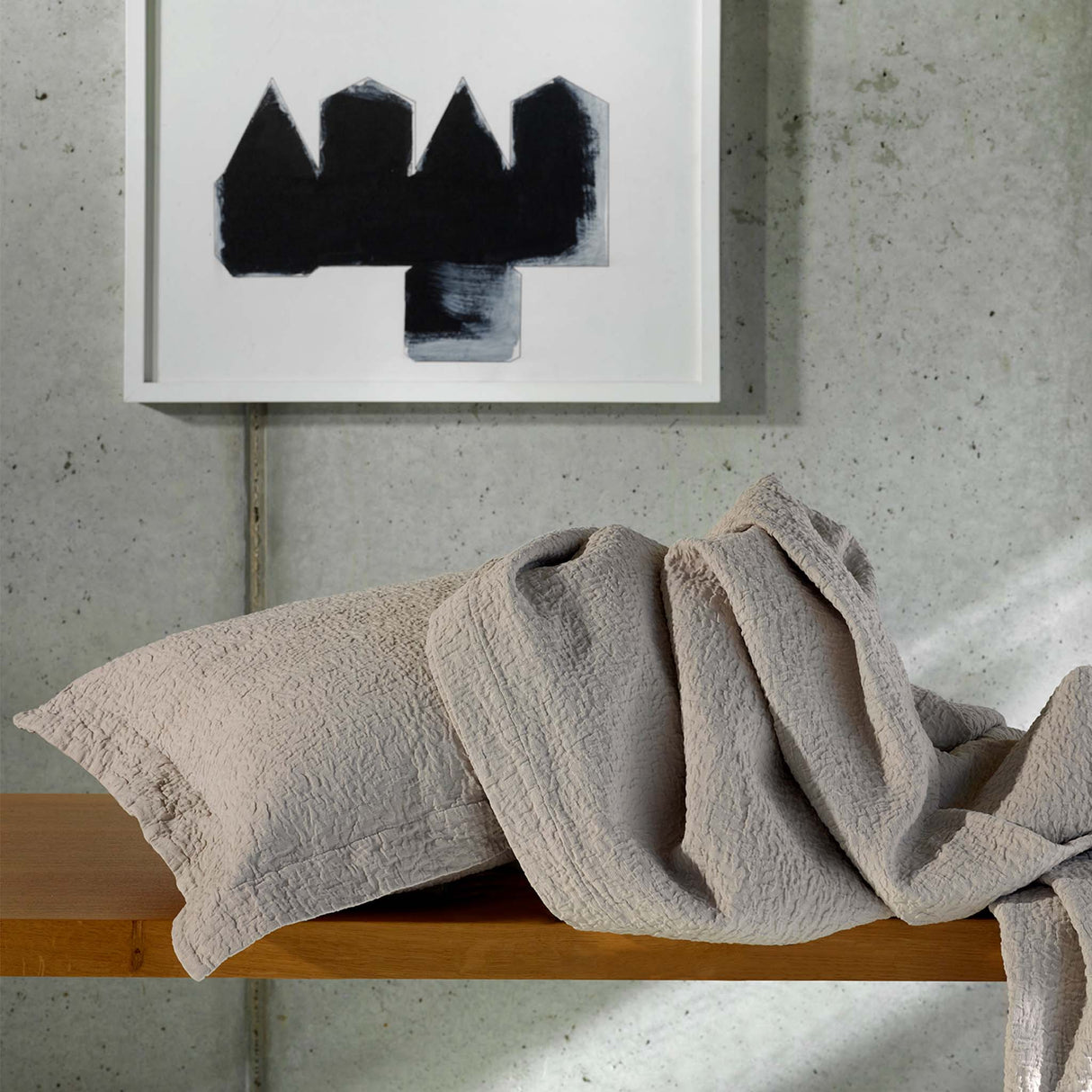 Combed Cotton Matelassé Sham Set (2) | Amalia Home Tamara | Oroa.com