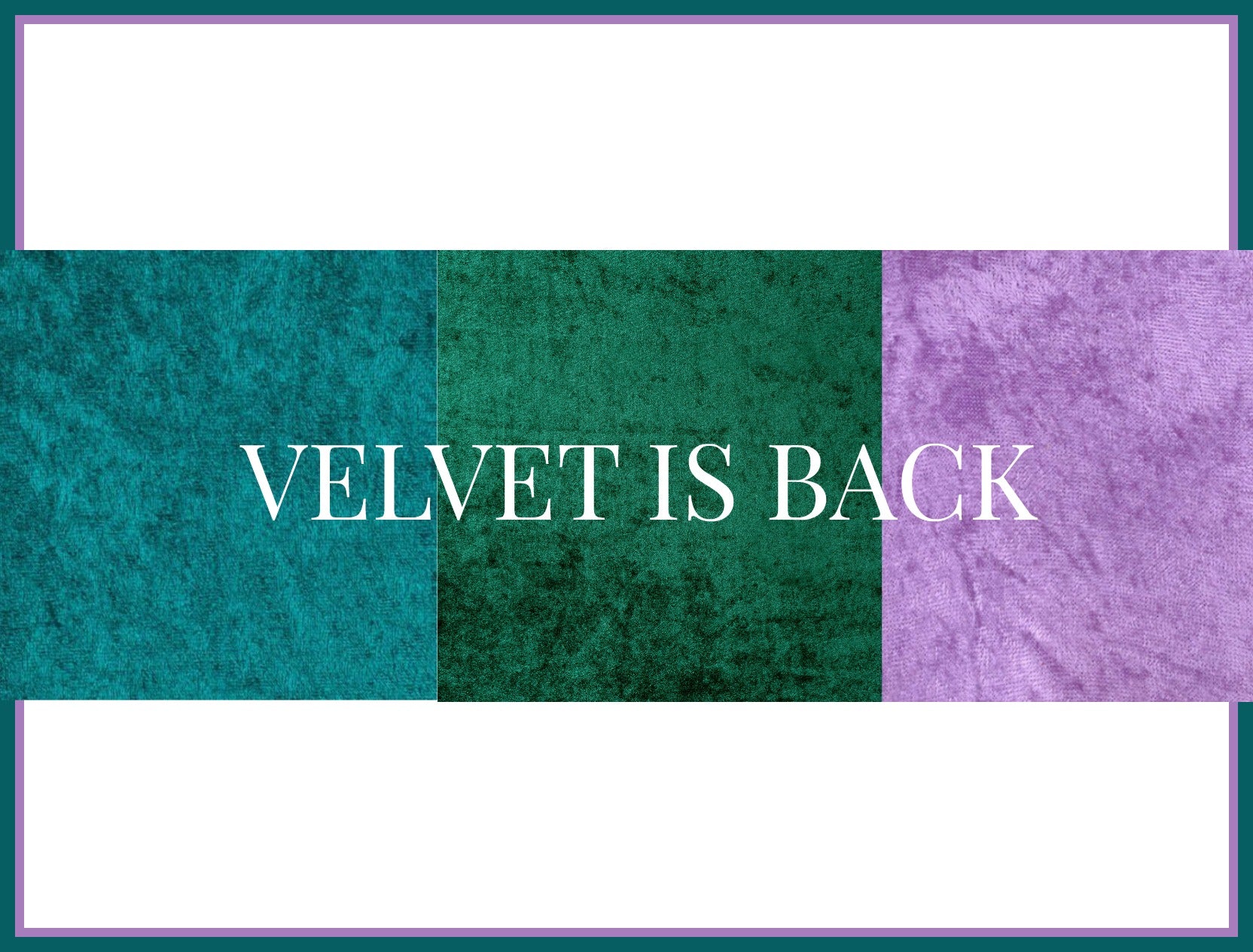 velvet colorful furniture