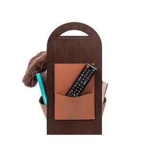 Wheeled Wooden Magazine Rack | Pinetti Tata | OROA.com