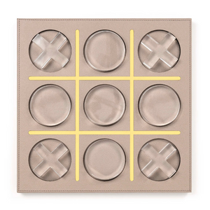 Calf Leather Board Game | Pinetti Boston Tris | OROA.com