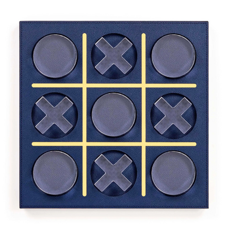 Calf Leather Board Game | Pinetti Boston Tris | OROA.com