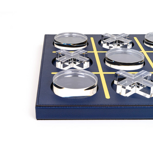 Calf Leather Board Game | Pinetti Boston Tris | OROA.com