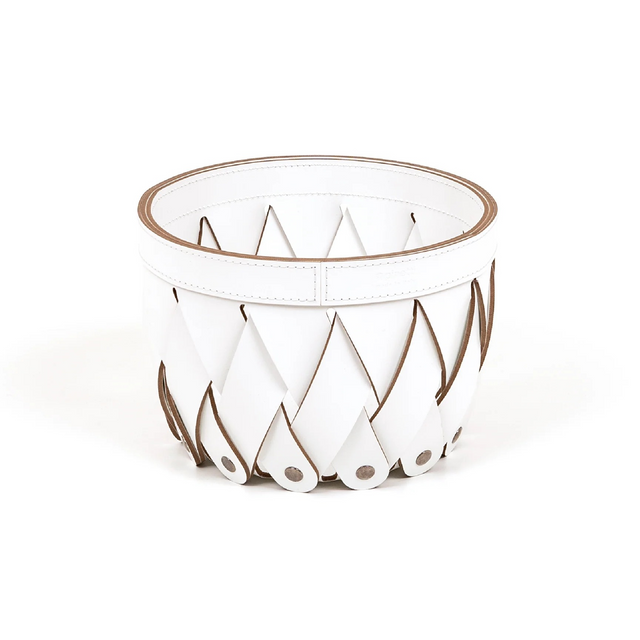 Braided Leather Empty Pocket | Pinetti Canaria | OROA.com