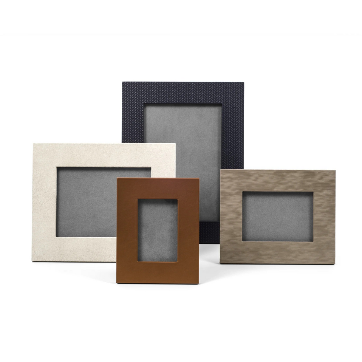 Calf Leather Frame Set (4) | Pinetti | OROA.com