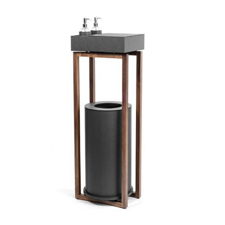 Wooden Framed Sanitizing Box with Stand | Pinetti Igea | OROA.com