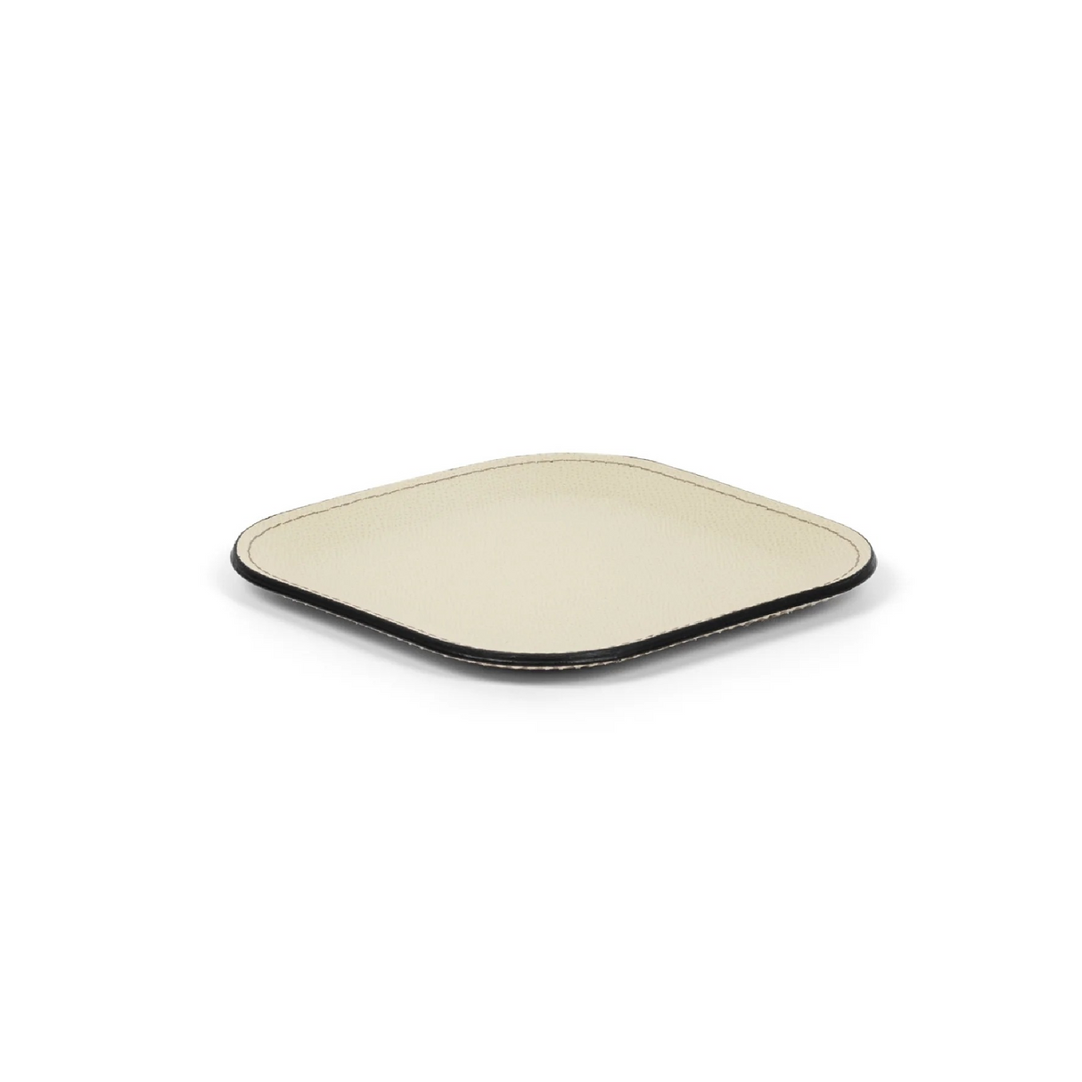 Square Calf Leather Tray | Pinetti Victor | OROA.com