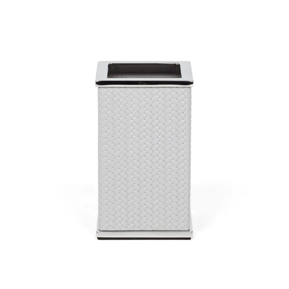 Leather Covered Square Bathroom Set | Pinetti Olimpia | OROA.com