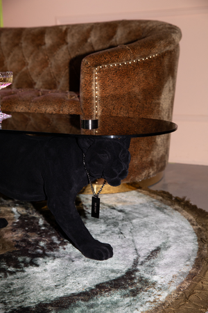 Panther Sculpture Coffee Table | Bold Monkey Dope As Hell | OROA.com