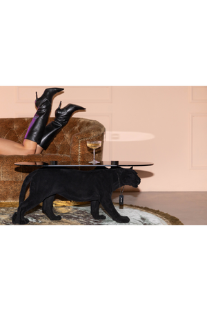 Panther Sculpture Coffee Table | Bold Monkey Dope As Hell | OROA.com