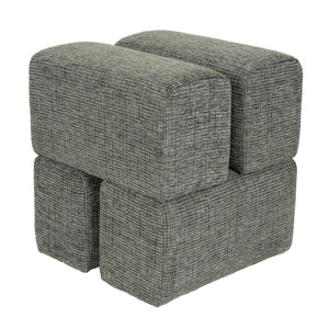   Modern European furniture - Cube-Shaped 4-Block Stool - www.oroa.com | Oroa.com