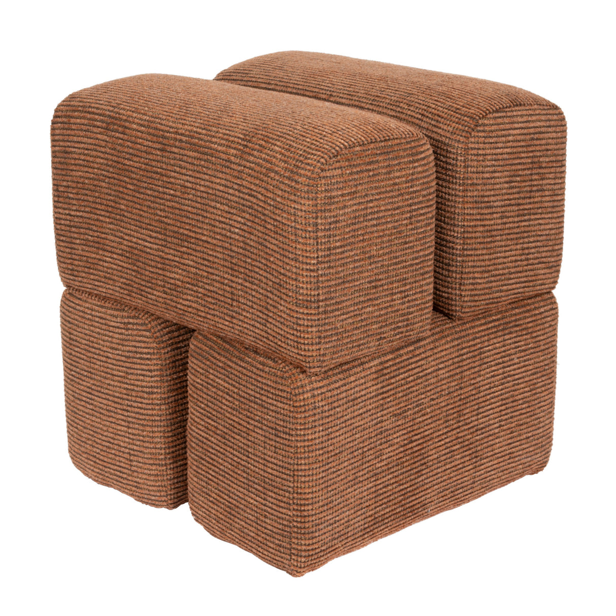   Modern European furniture - Cube-Shaped 4-Block Stool - www.oroa.com | Oroa.com