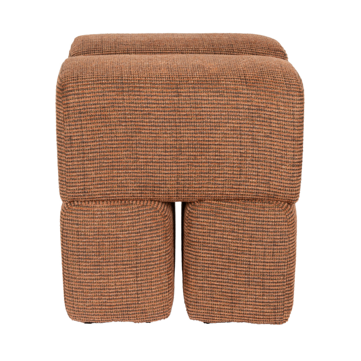   Modern European furniture - Cube-Shaped 4-Block Stool - www.oroa.com | Oroa.com