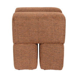  Modern European furniture - Cube-Shaped 4-Block Stool - www.oroa.com | Oroa.com