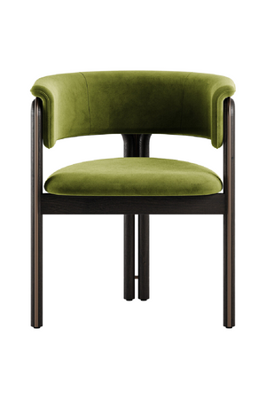 Metal Detail Curved Dining Chair | Morpho By Tomorrowland Volita | Oroa.com