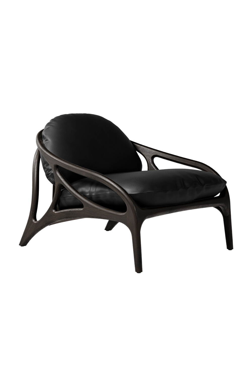 Brown Teak Lounge Chair | Morpho By Tomorrowland Vime | Oroa.com