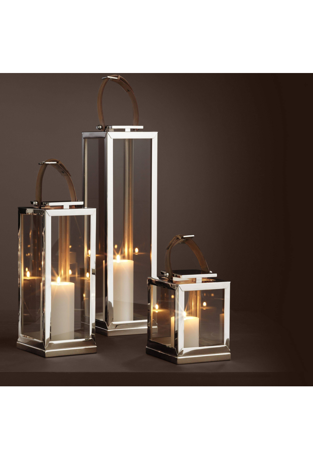 Nickel Finished Lantern | Eichholtz Georgian | Oroa.com