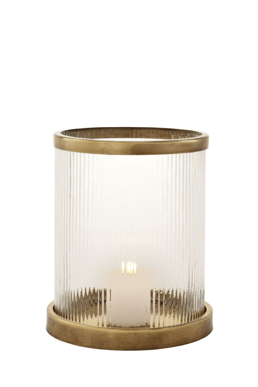 Ribbed Glass Hurricane | Eichholtz Harrington | Oroa.com