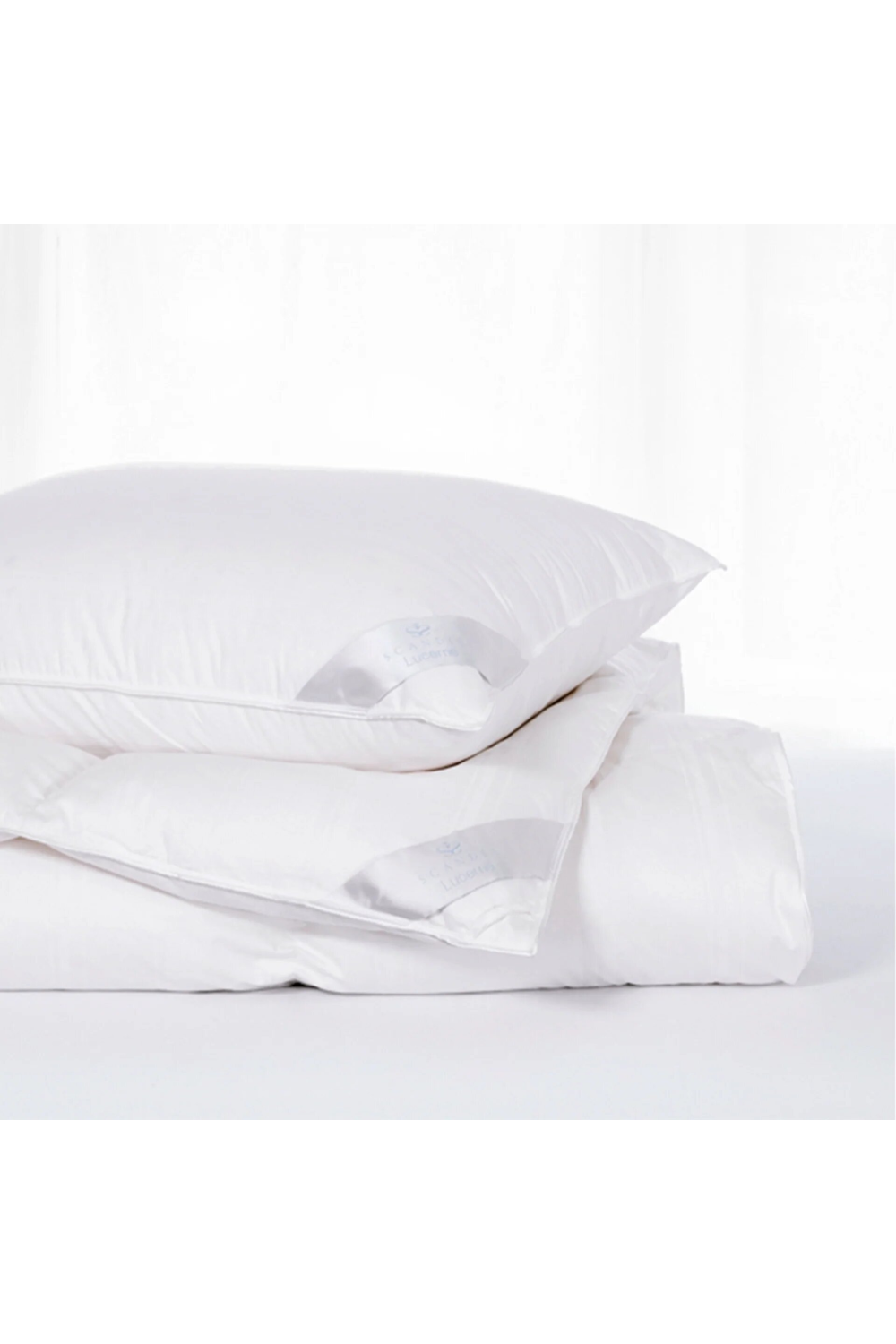 350TC Sateen Piping King Comforter | Scandia Lucerne | Oroa.com